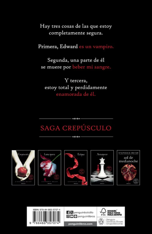 CREPUSCULO - Saga Crepúsculo (Edición BLACKFRIDAY)