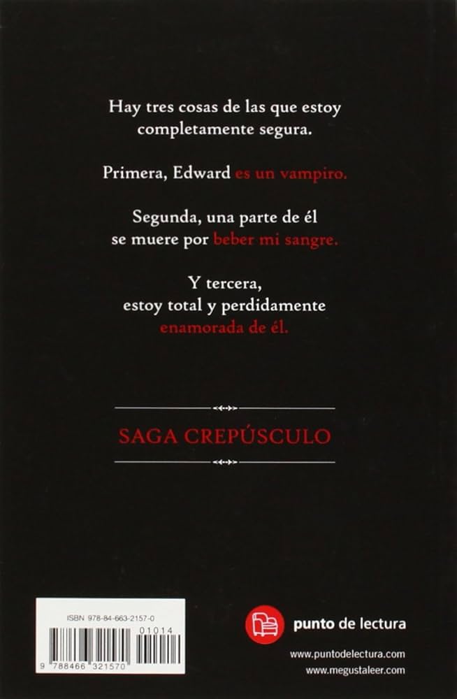 CREPUSCULO - Saga Crepúsculo (Libro 1)