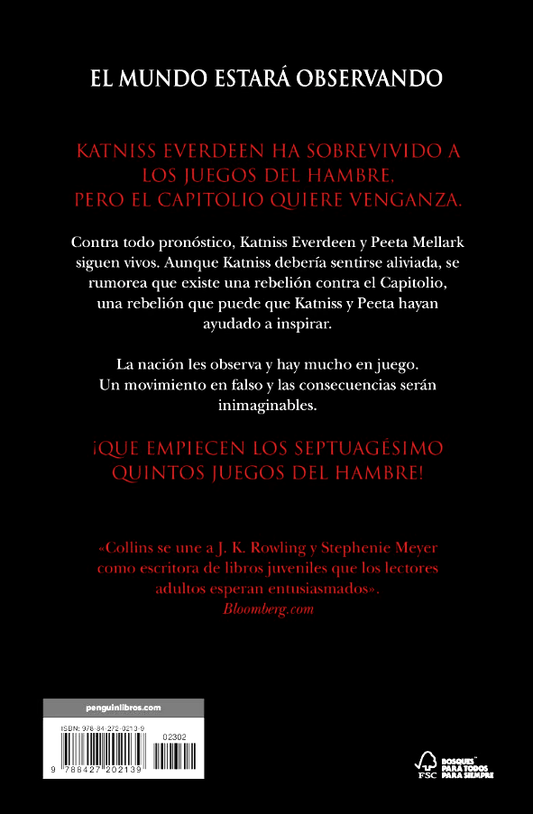 EN LLAMAS - Los juegos del Hambre (Libro 2)