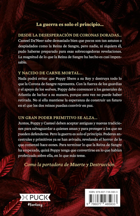LA GUERRA DE LAS DOS REINAS libro 4 - SAGA de sangre y ceniza