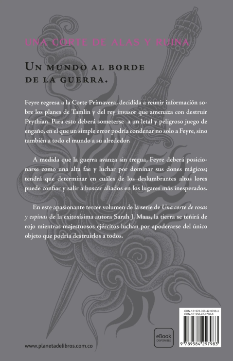 UNA CORTE DE ALAS Y RUINA - ACOTAR 3