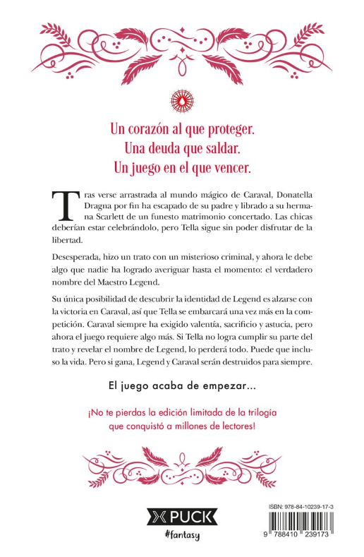LEGENDARY - Caraval (Libro 2) Edición especial