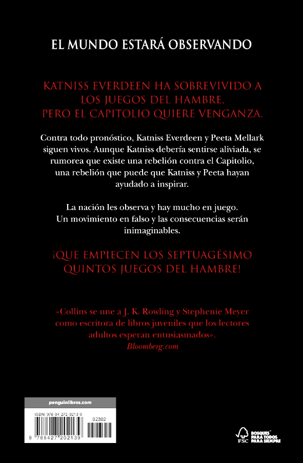 EN LLAMAS - Los juegos del Hambre (Libro 2)