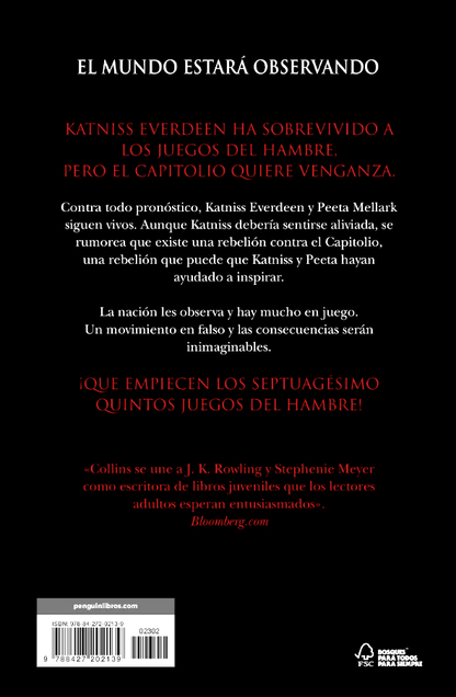 EN LLAMAS - Los juegos del Hambre (Libro 2)