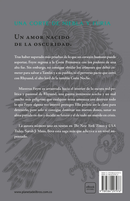 UNA CORTE DE NIEBLA Y FURIA - ACOTAR 2