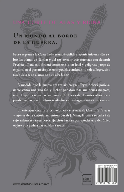 UNA CORTE DE ALAS Y RUINA - ACOTAR 3