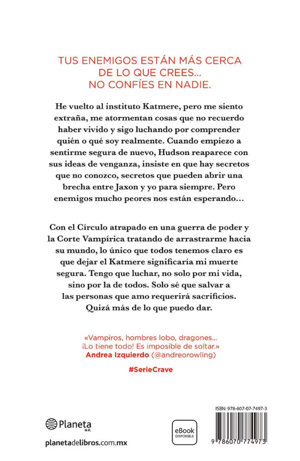 SERIE CRAVE - FURIA (Libro 2)