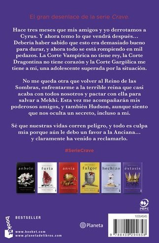 SERIE CRAVE - ÉXTASIS (Libro 6)