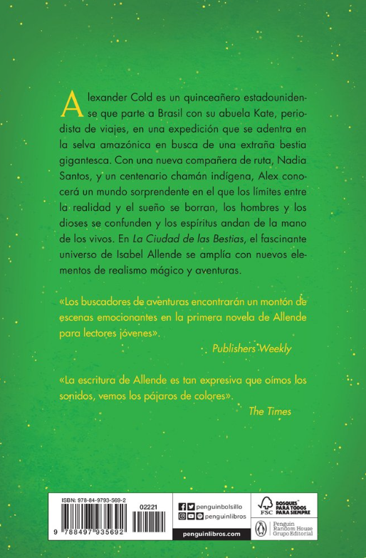 LA CIUDAD DE LAS BESTIAS - Memorias del águila y del jaguar (Libro 1)