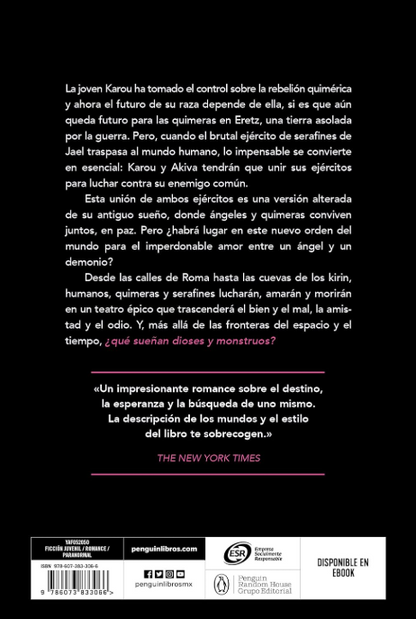 SUEÑOS DE DIOSES Y MONSTRUOS - Saga Hija de humo y hueso (Libro 3)