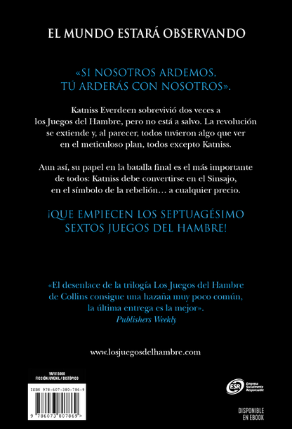 SINSAJO - Los juegos del Hambre (Libro 3)