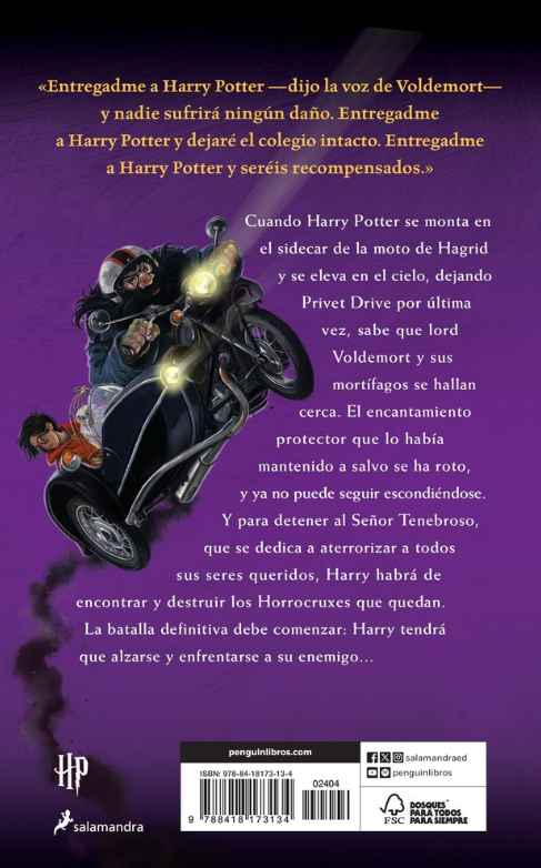 HARRY POTTER Y LAS RELIQUIAS DE LA MUERTE (Libro 7)
