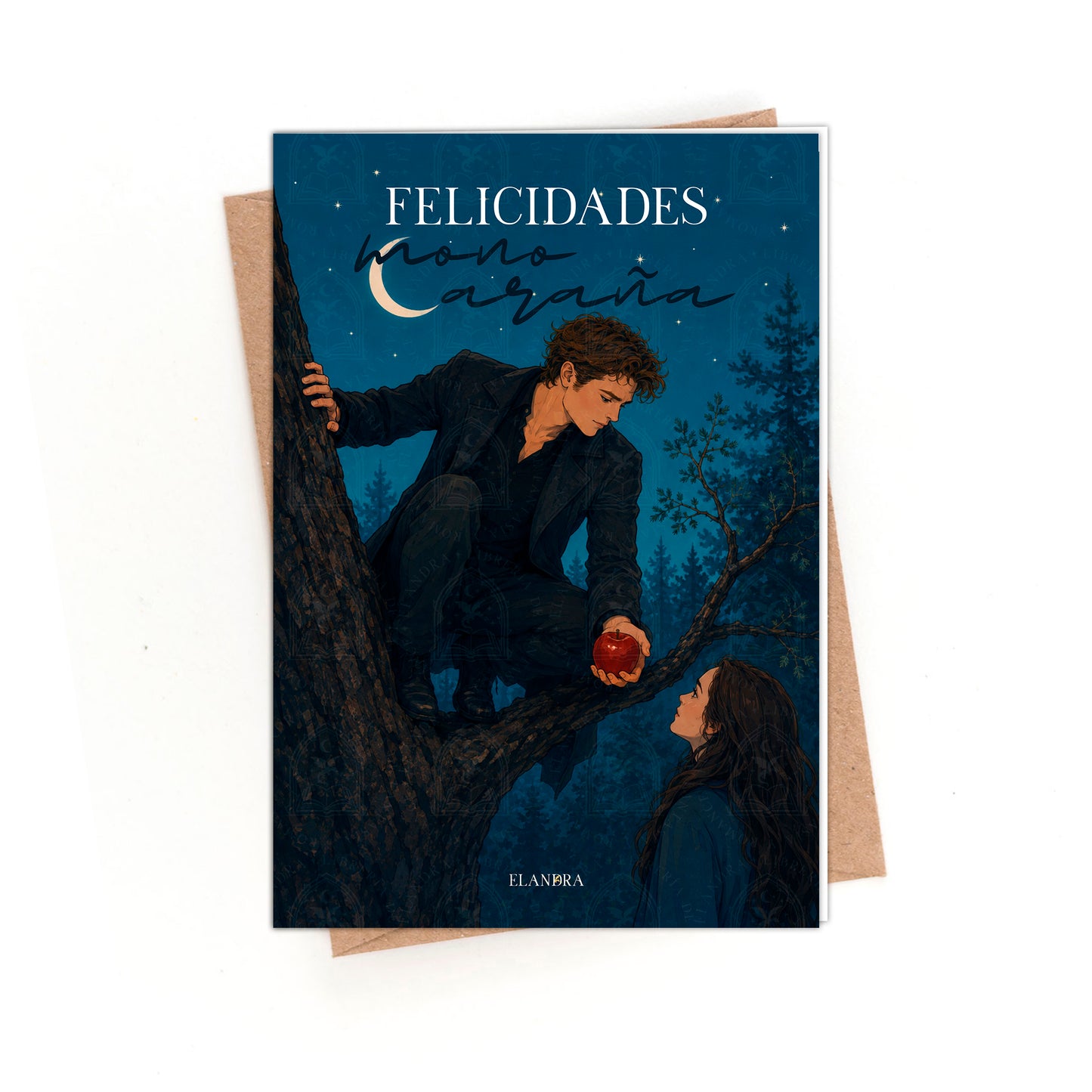 Colección Elandra Nº006 – Tarjeta literaria de felicitación