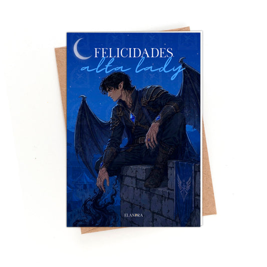 Colección Elandra Nº008 – Tarjeta literaria de felicitación