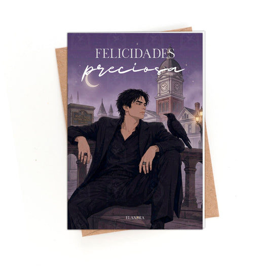 Colección Elandra Nº009 – Tarjeta literaria de felicitación