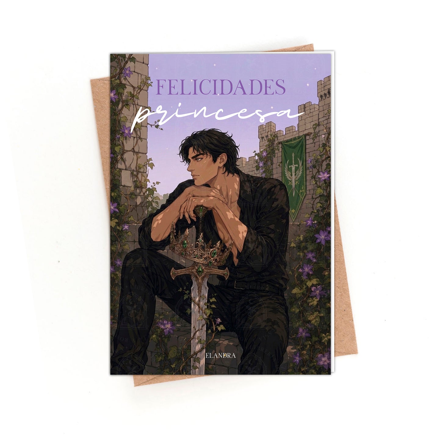 Colección Elandra Nº010 – Tarjeta literaria de felicitación