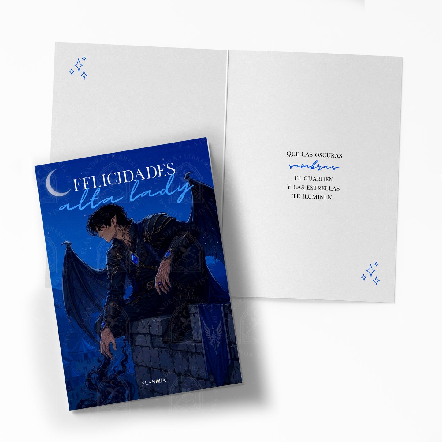 Colección Elandra Nº008 – Tarjeta literaria de felicitación
