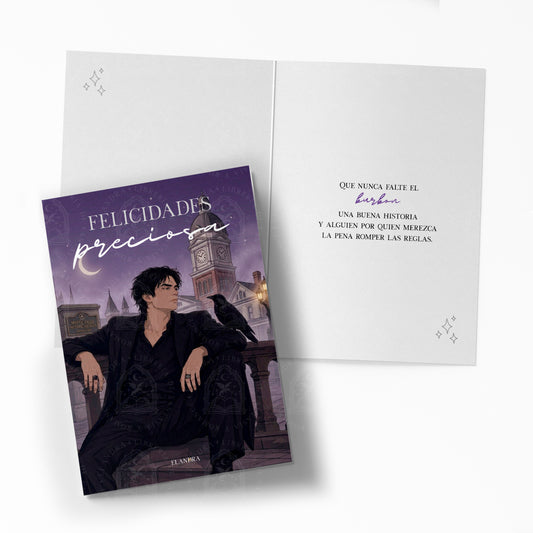 Colección Elandra Nº009 – Tarjeta literaria de felicitación
