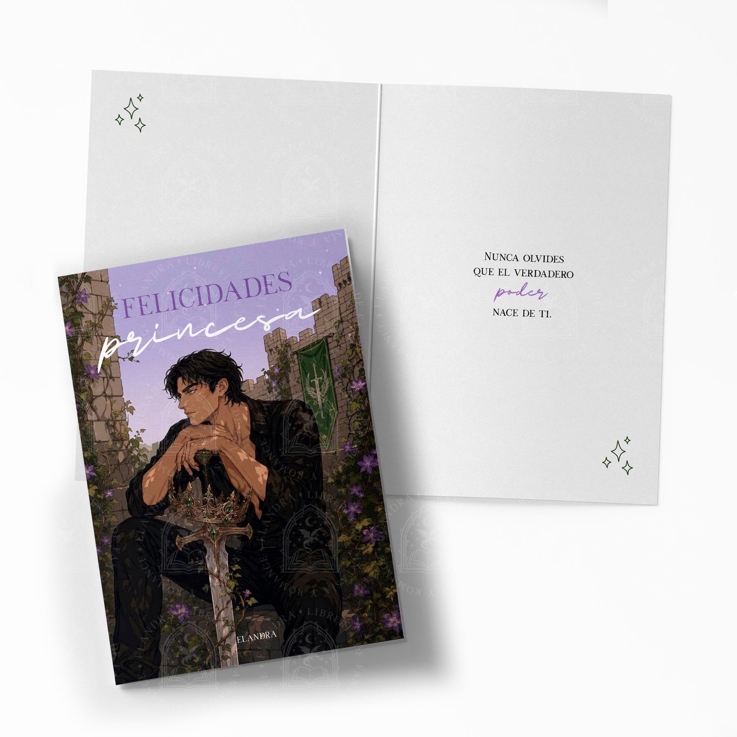 Colección Elandra Nº010 – Tarjeta literaria de felicitación