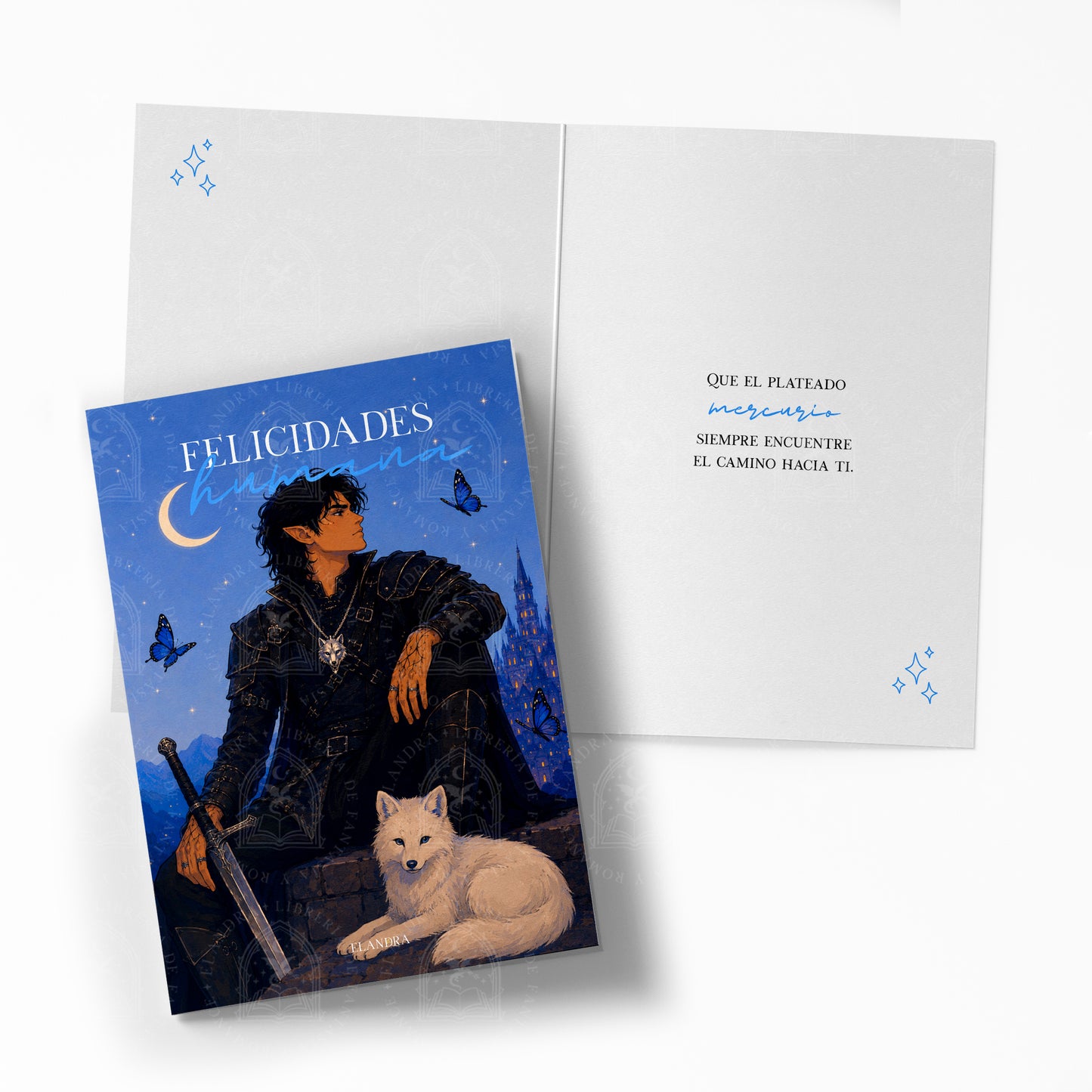 Colección Elandra Nº011 – Tarjeta literaria de felicitación