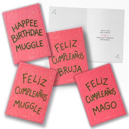 Colección Elandra Nº012 – Tarjeta literaria de felicitación