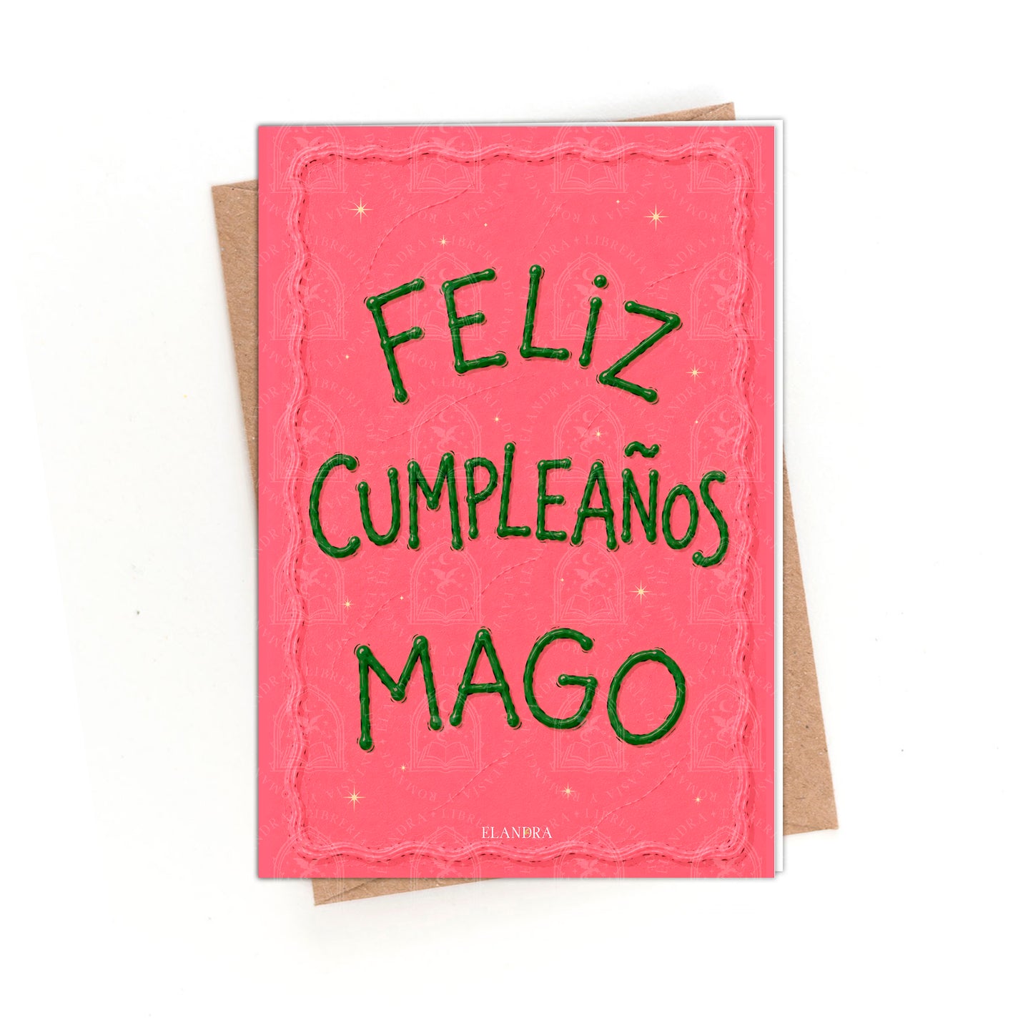 Colección Elandra Nº012 – Tarjeta literaria de felicitación