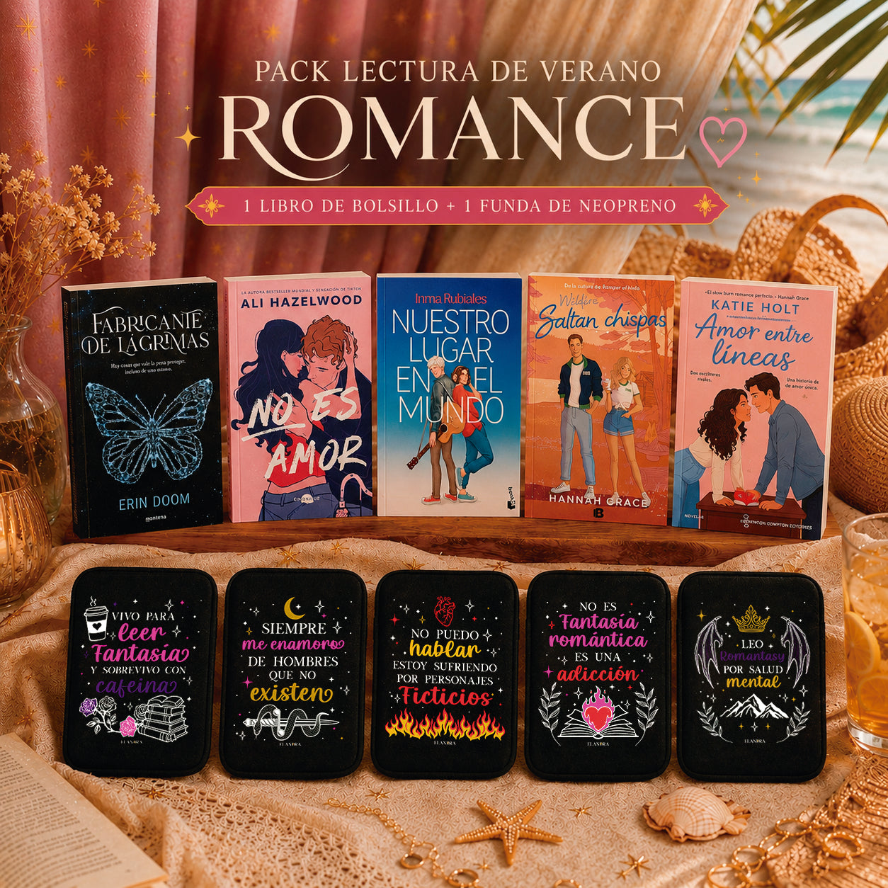 PACK LECTURA DE VERANO - ROMANCE