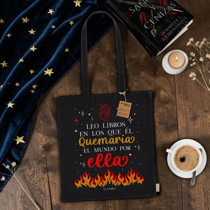 TOTE BAG - Quemaría el mundo